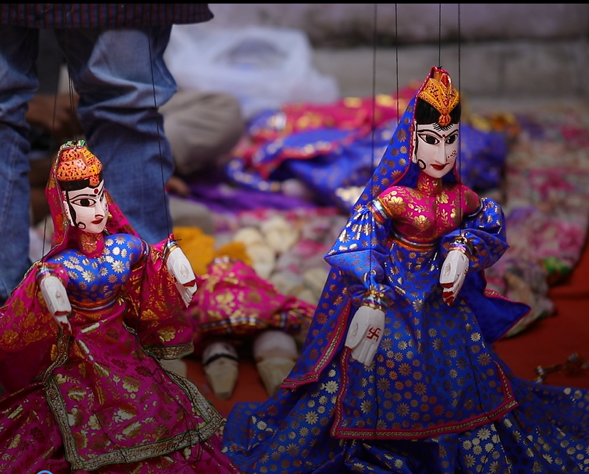 Puppetry, Puppet, कठपुतली, Jaipur Blue Pottery, Dying Art, Jaipur Art, Jaipur Artist, Live Art Experiences, Rajasthan Studio