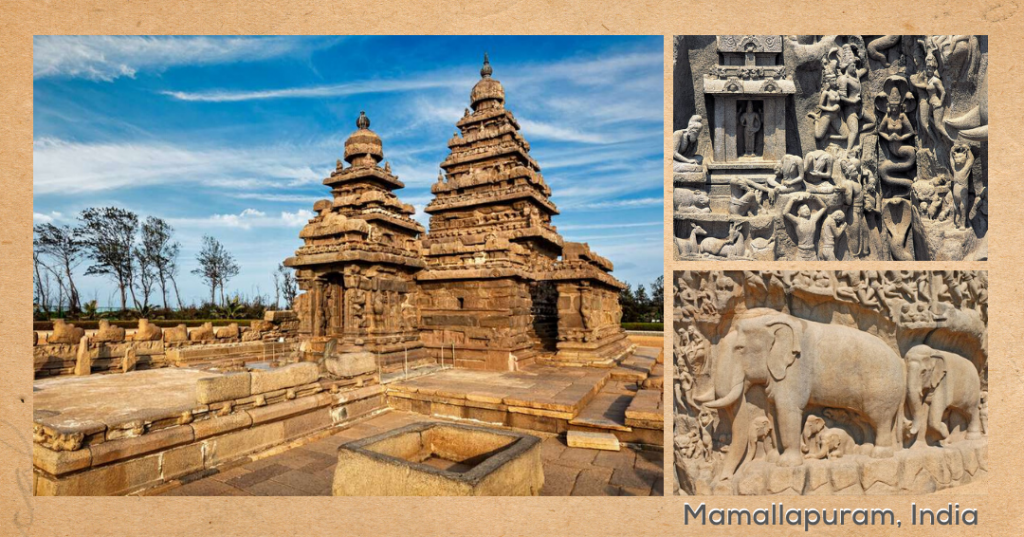 A 13-century old small town in Tamil Nadu, India, Mamallapuram has a very strong ancient-connect with culture and heritage. It earned the status of UNESCO Heritage Site, back in 1984, establishing itself as an important centre of culture, craft and commerce along with being a marvel in stone crafts