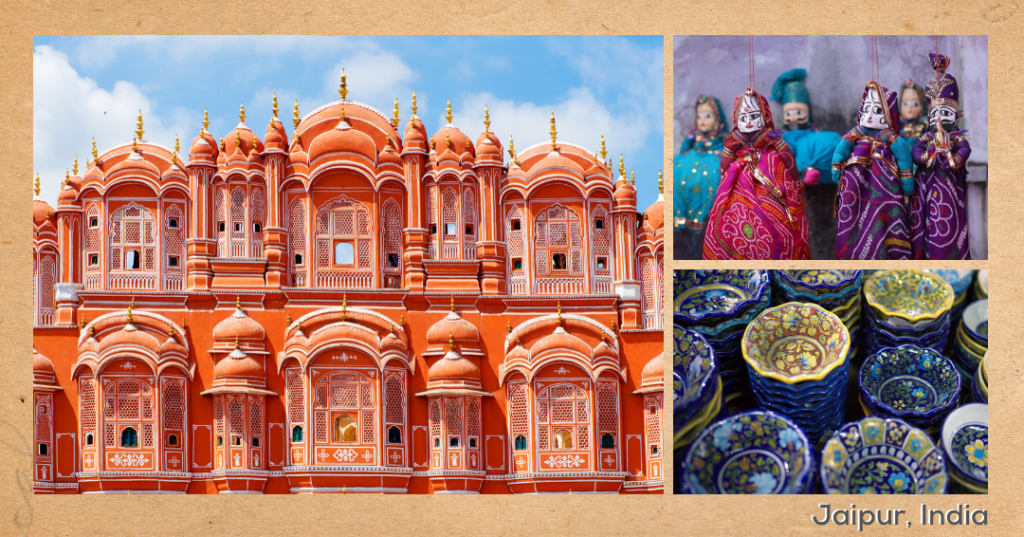 Jaipur’s founders also placed high importance in preserving and nurturing the native arts and crafts. 