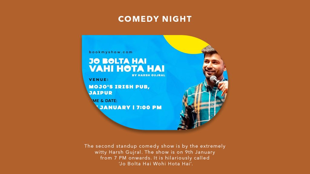 Comedy Night  - New Year Events In Rajasthan: Starting The Year With Some Unique Events