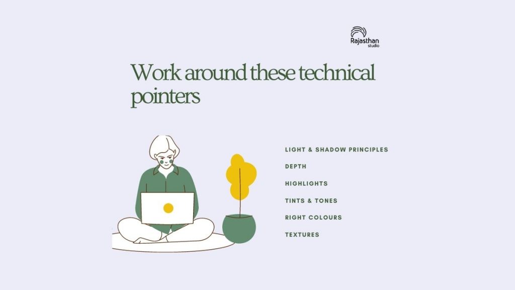 Work around these technical pointers - Floral Illustrations & Floriculture: Art In Science