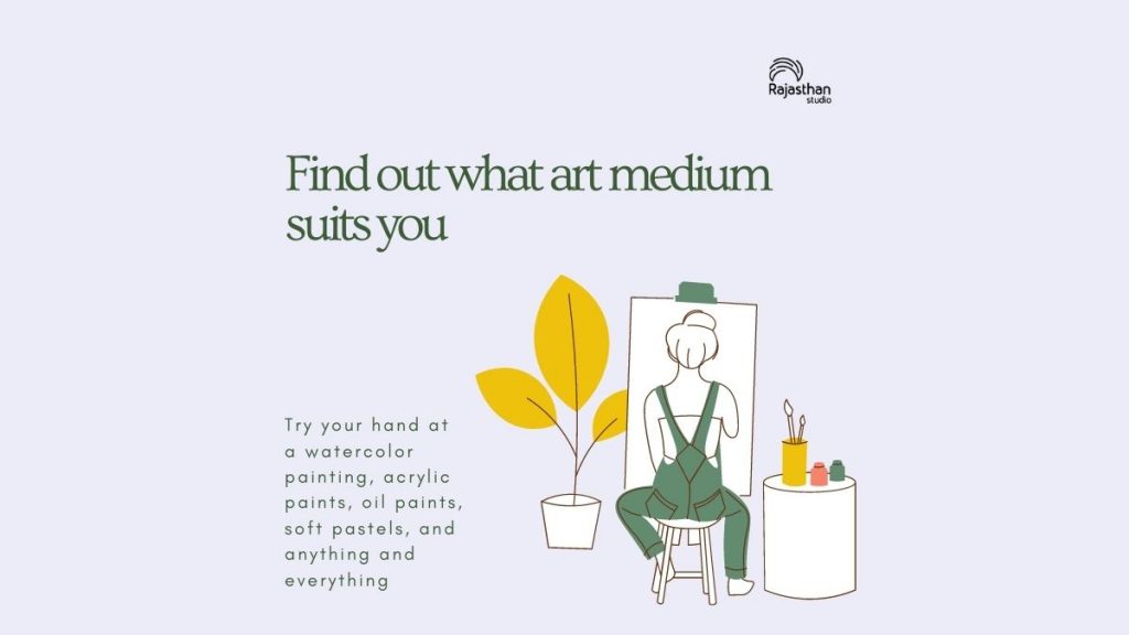 Find out what art medium suits you