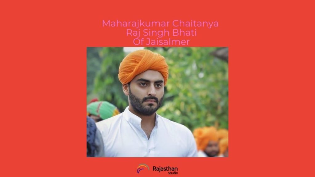 Maharajkumar Chaitanya Raj Singh Bhati - The Royal Family of Jaisalmer - 6 Royal Millennials Of Rajasthan We Have A Secret Crush On!