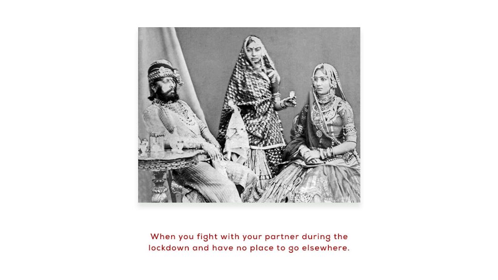 Fight during lockdown - Throwback To The Most Trendy Memes Of 2020 In Rajasthani Style