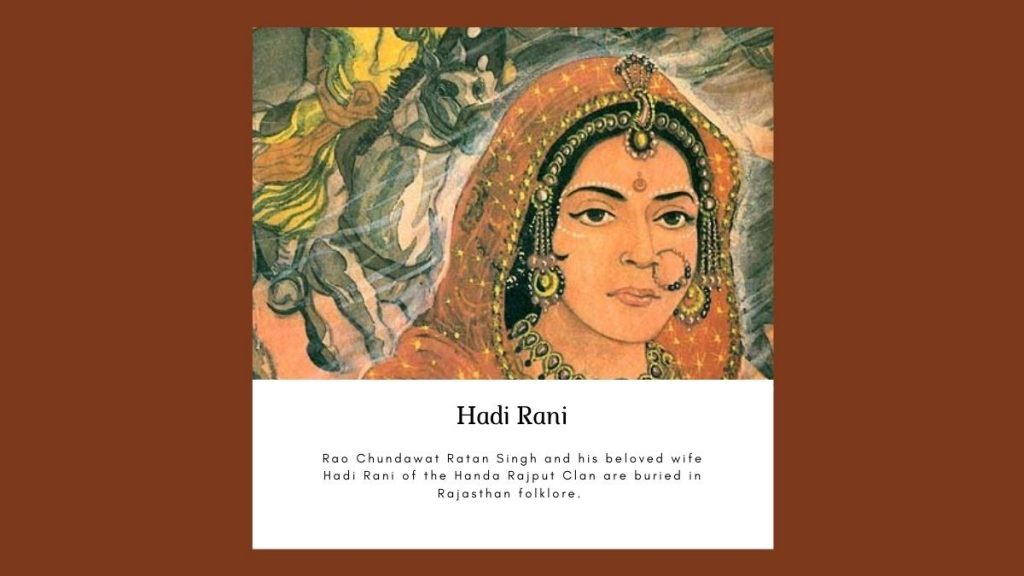 Hadi Rani - 4 Popular Folktales Of Rajasthan