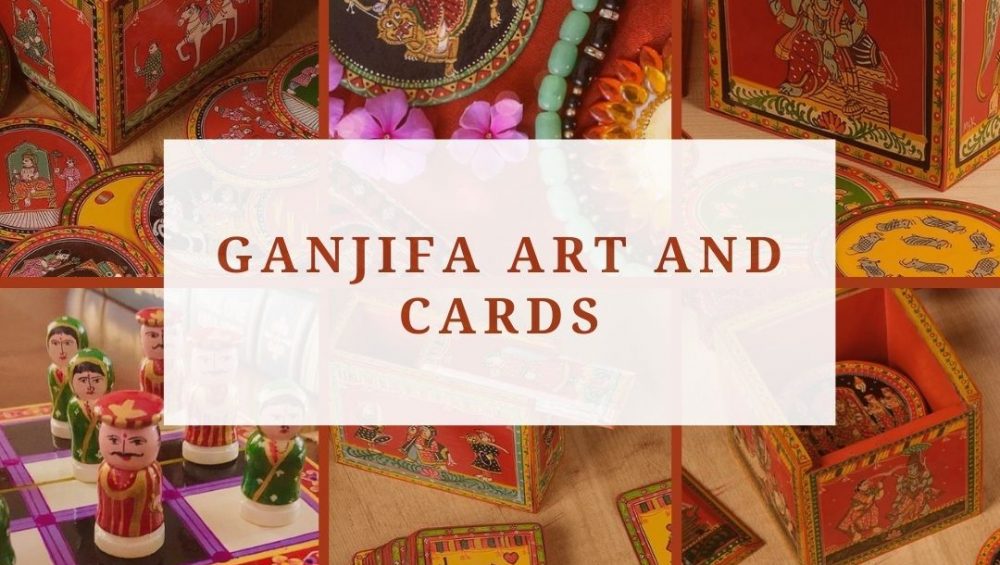 Around the 15th century, through the Persian and Chinese lineage, lies the roots of Ganjifa Cards, and many researchers and archaeologists have traced it to the Arab countries as well.
