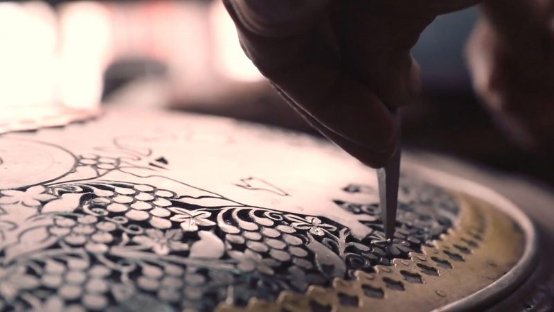 Make Art Not War - Dhaal & Talwar Engraving With Vishnu Kumar Parihar