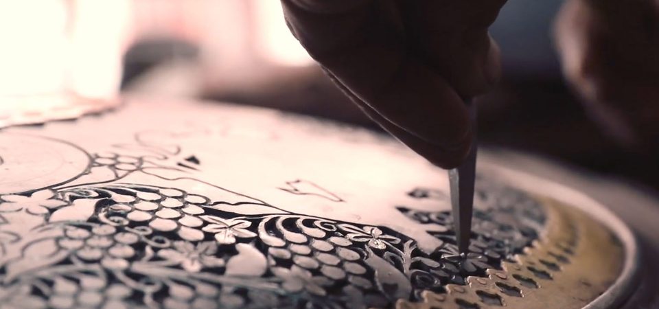 Make Art Not War - Dhaal & Talwar Engraving With Vishnu Kumar Parihar