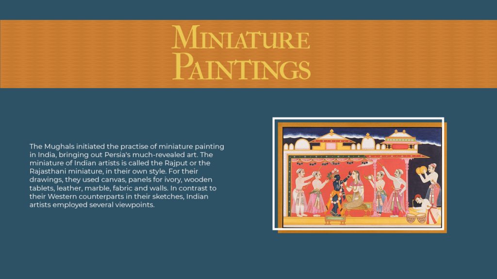 Miniature Paintings - Royal Art forms & Artists of Rajasthan