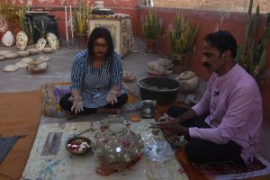 Paper Mache making workshop with Rajasthan Studio