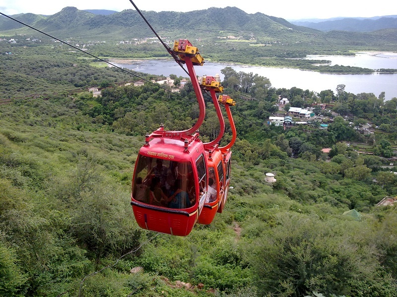 Ride the ropeway